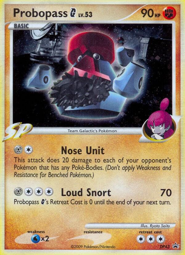 Probopass G DP43 card from Diamond and Pearl Promos