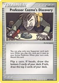Professor Cozmo's Discovery 89/110 card from Holon Phantoms
