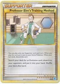Professor Elm's Training Method 25/30 card from HGSS Trainer Kit: Gyarados & Raichu