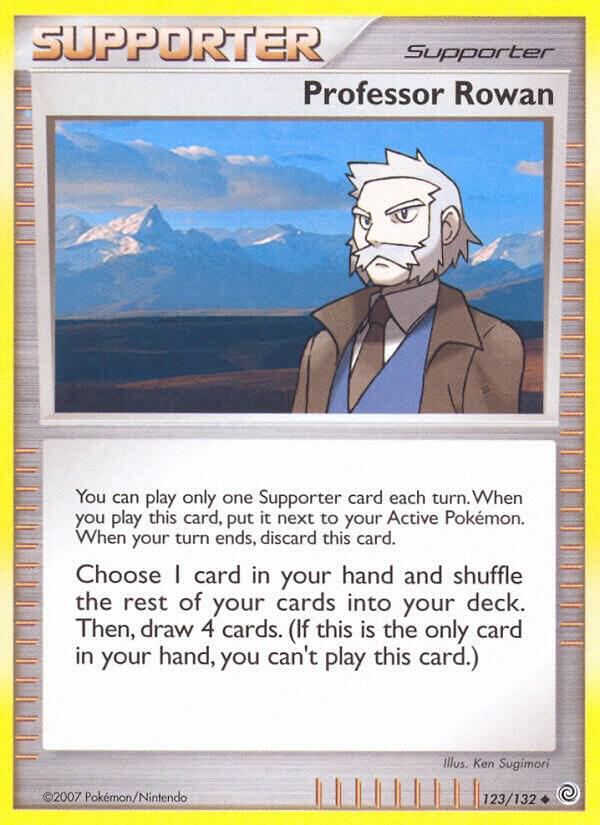 Professor Rowan 123/132 card from Secret Wonders