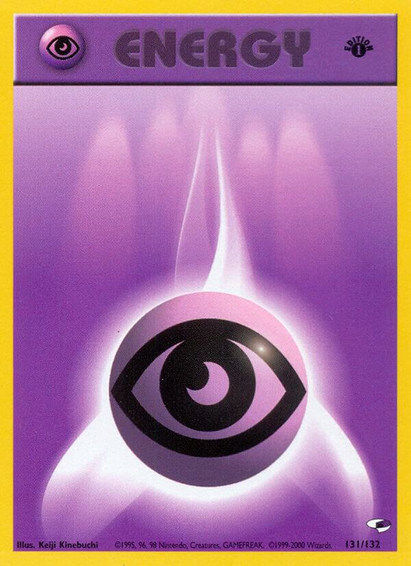 Psychic Energy 131/132 card from Gym Heroes