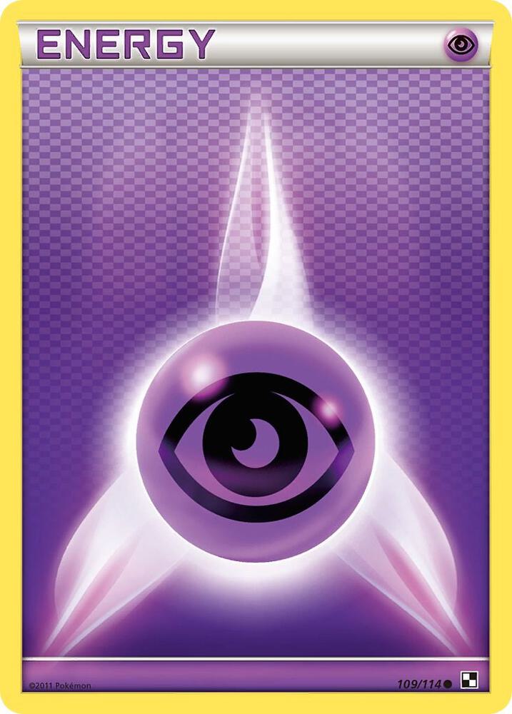 Psychic Energy 109/114 card from Black and White