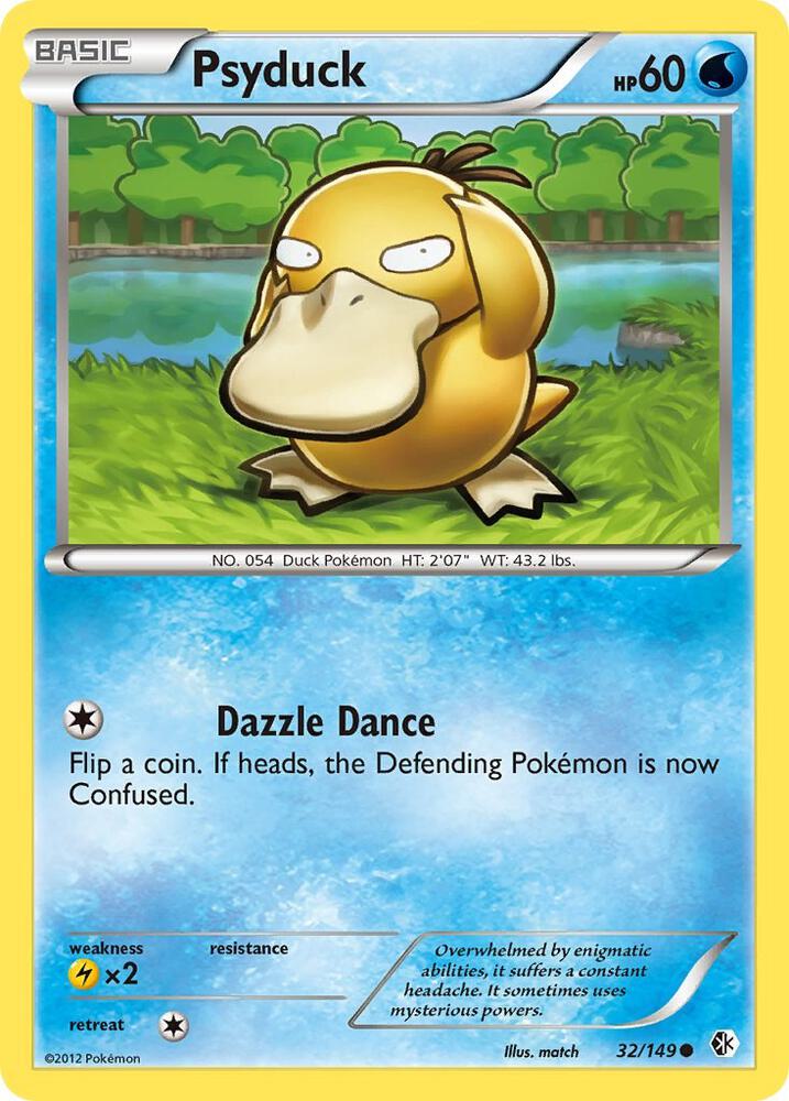 Psyduck (32) 32/149 card from Boundaries Crossed