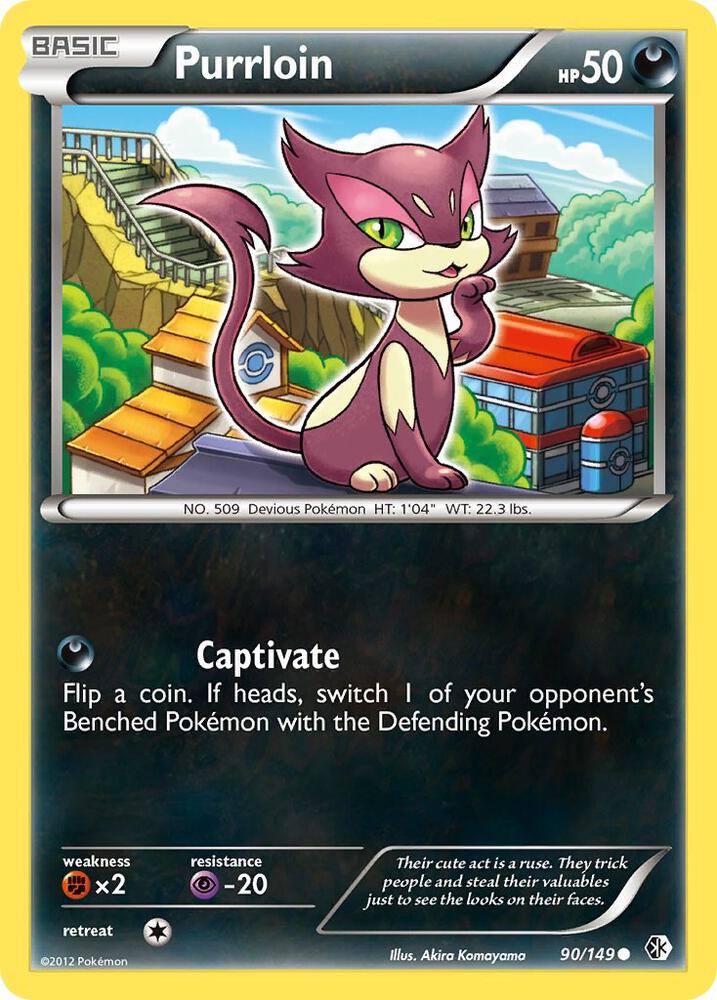 Purrloin 90/149 card from Boundaries Crossed