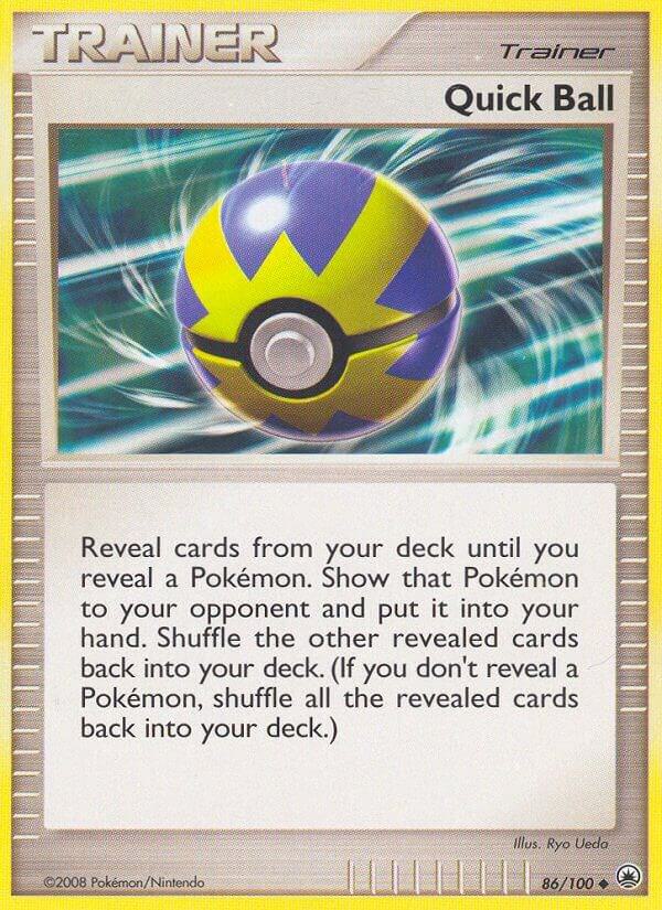 Quick Ball 86/100 card from Majestic Dawn