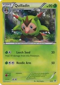 Quilladin 4/39 card from Kalos Starter Set