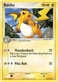 Raichu 51/110 card from Holon Phantoms