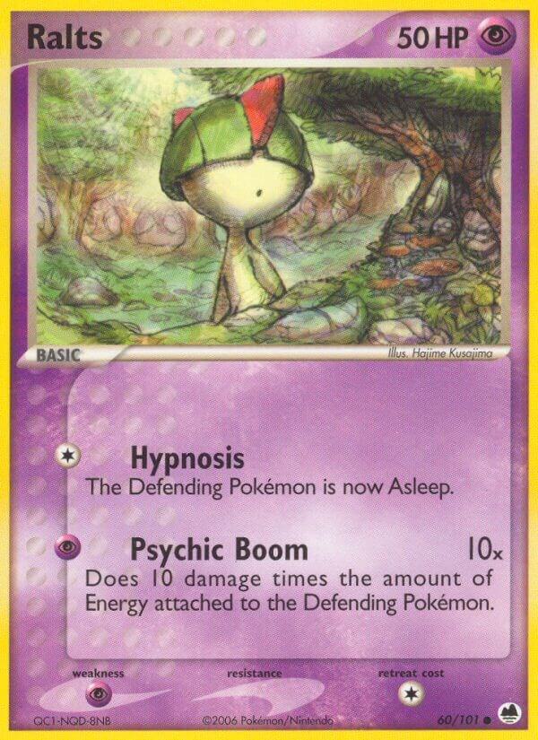 Ralts 60/101 card from Dragon Frontiers