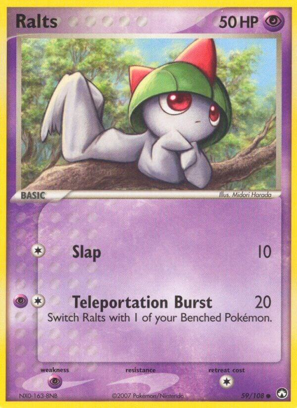 Ralts 59/108 card from Power Keepers