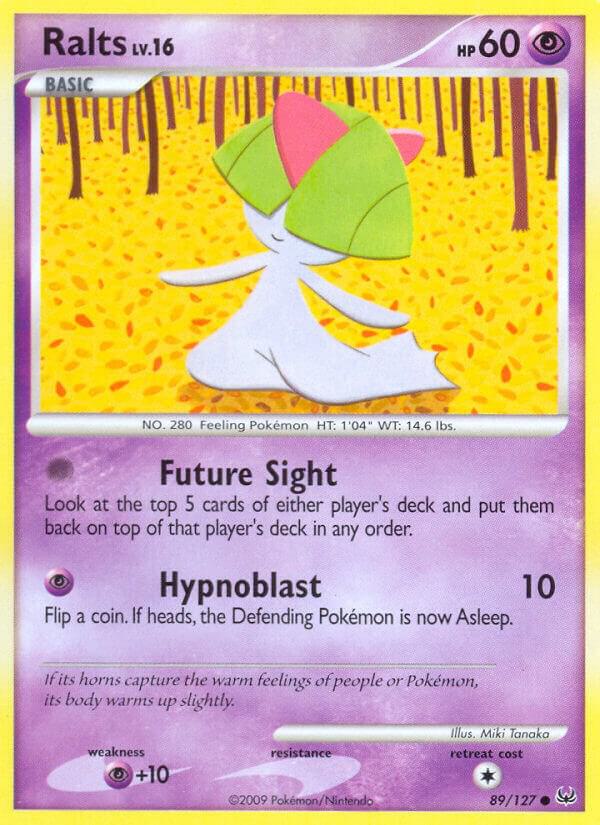 Ralts 89/127 card from Platinum