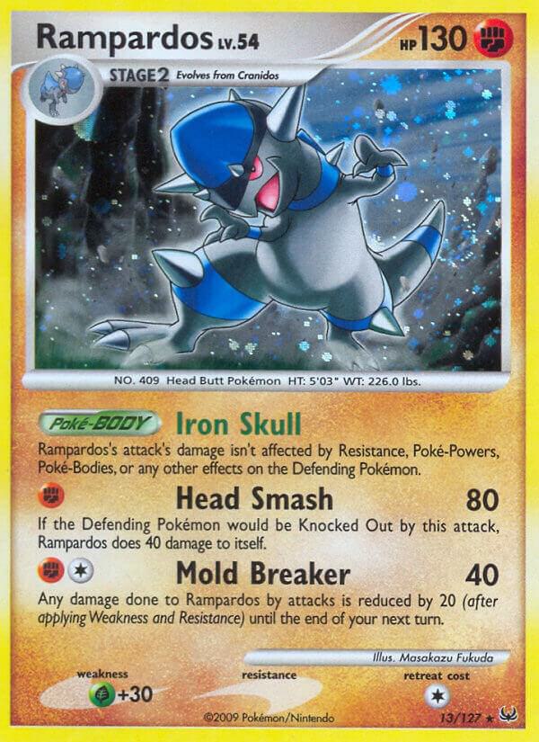 Rampardos 13/127 card from Platinum