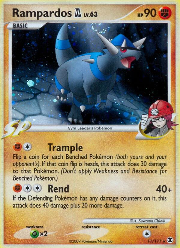 Rampardos GL 11/111 card from Rising Rivals