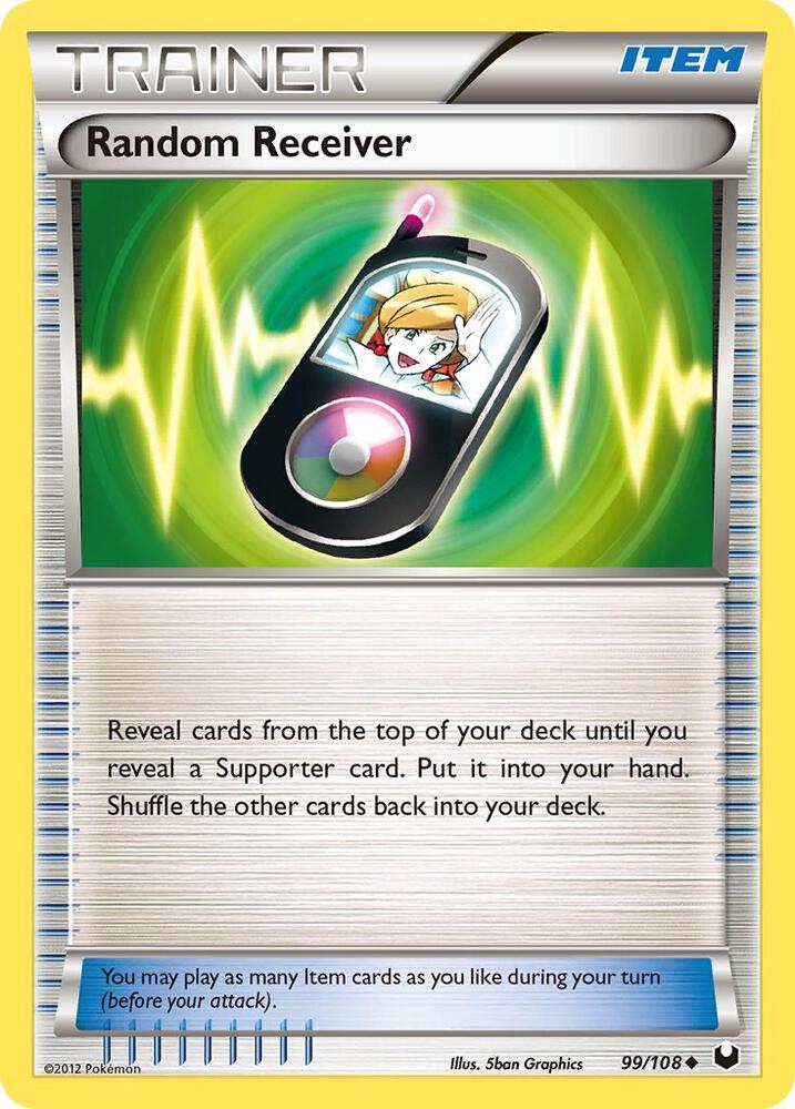 Random Receiver 99/108 card from Dark Explorers