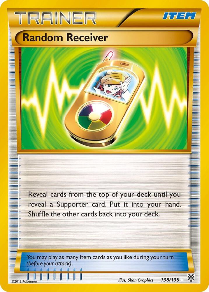 Random Receiver 138/135 card from Plasma Storm