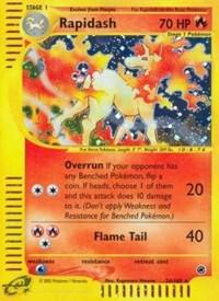 Rapidash (26) 026/165 card from Expedition