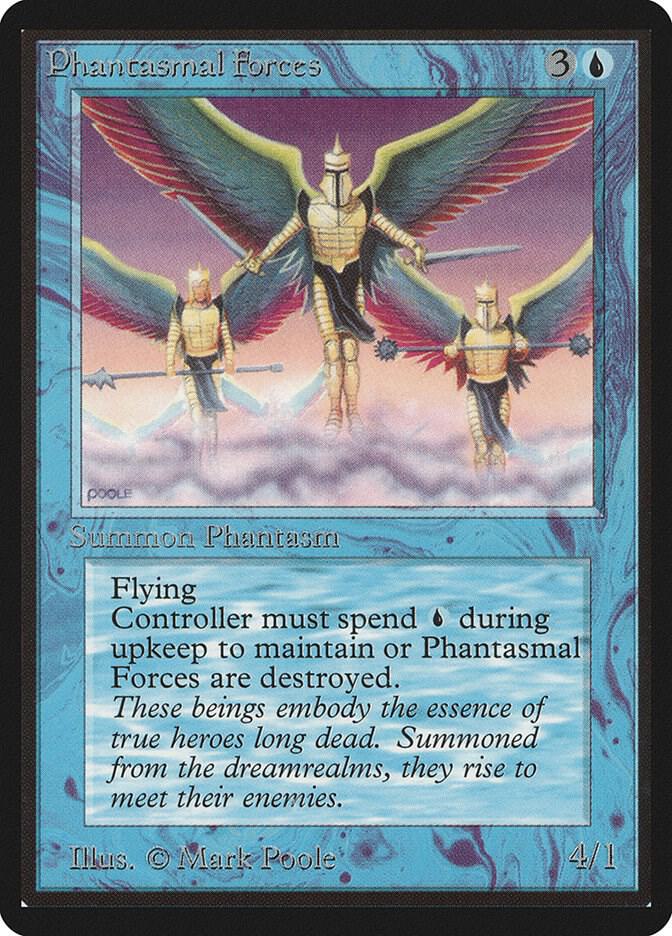 Phantasmal Forces card from Beta Edition