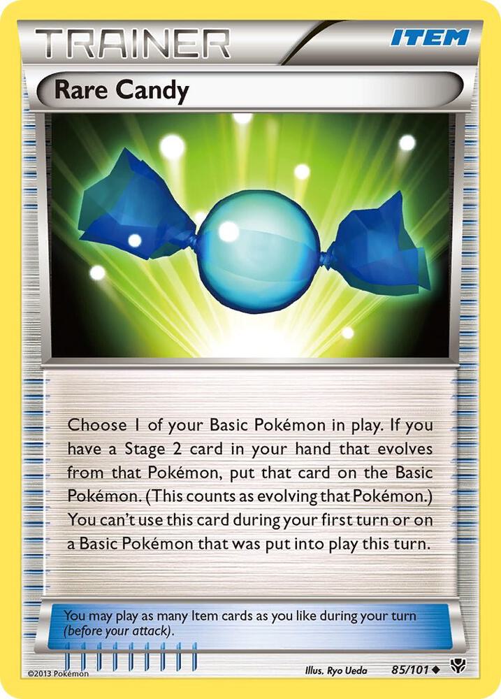 Rare Candy 85/101 card from Plasma Blast