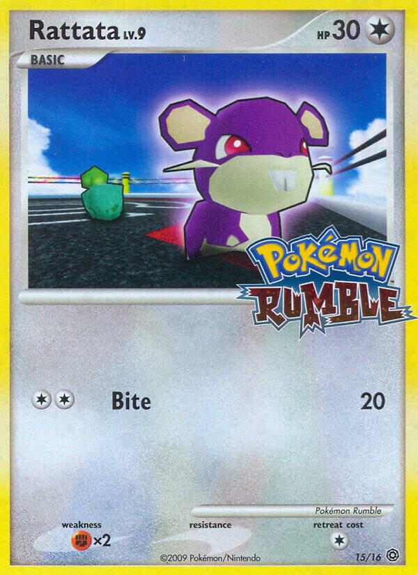 Rattata 15 card from Rumble