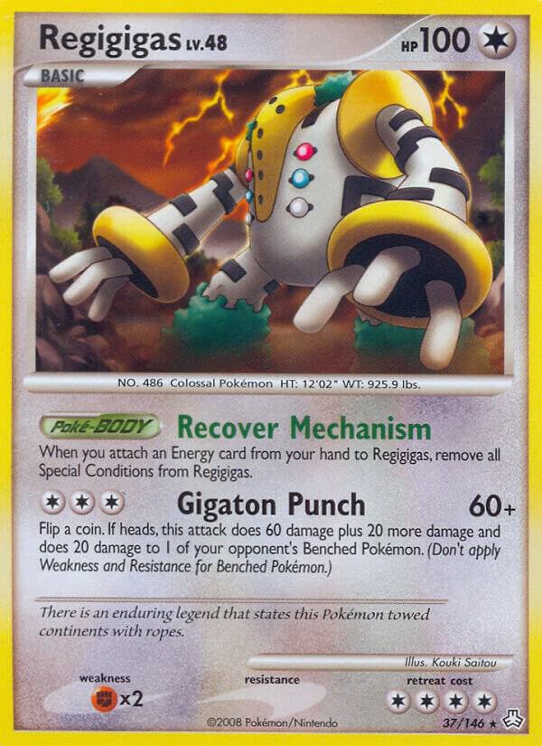 Regigigas (37) 37/146 card from Legends Awakened