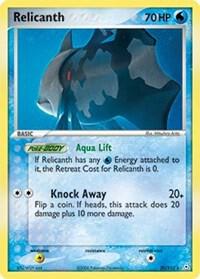 Relicanth 30/110 card from Holon Phantoms