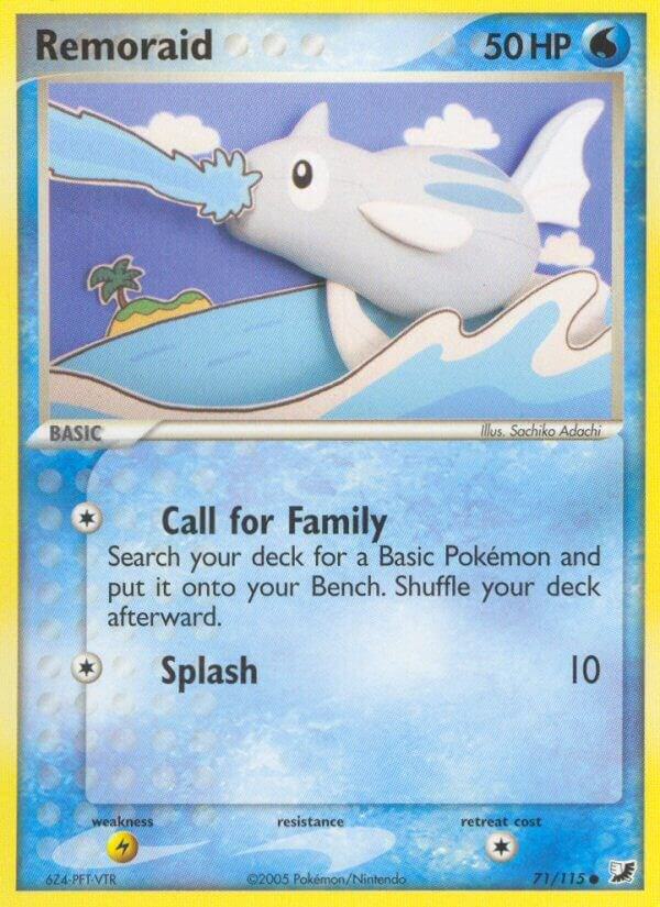 Remoraid 71/115 card from Unseen Forces