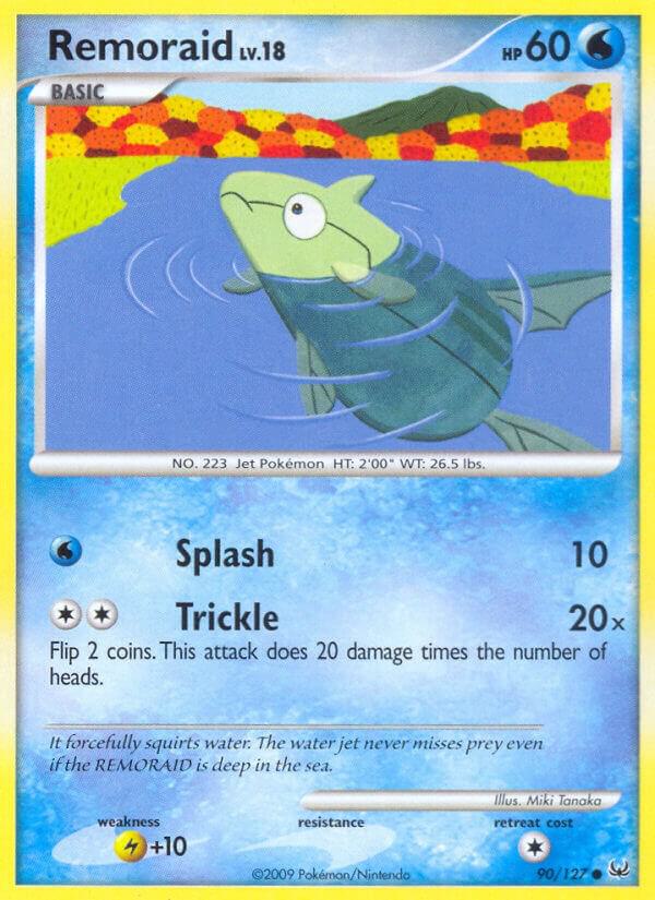 Remoraid 90/127 card from Platinum