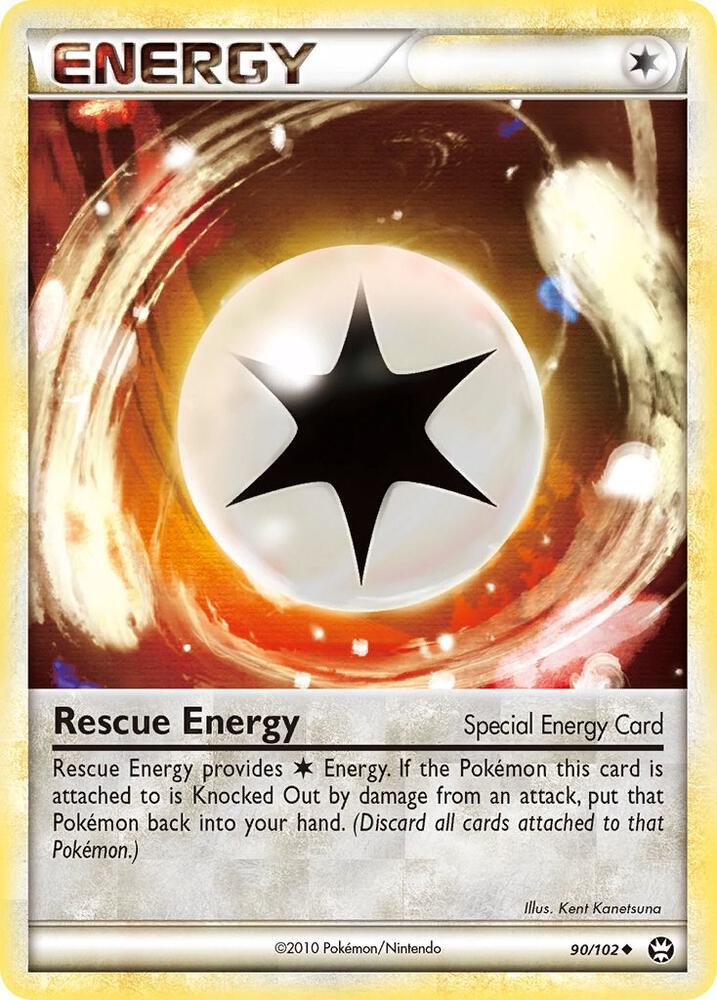 Rescue Energy 90/102 card from Triumphant