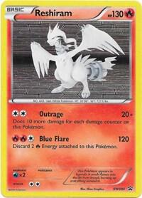 Reshiram BW004 card from Black and White Promos