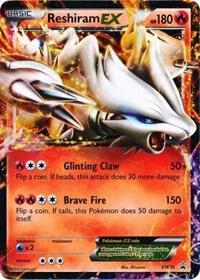 Reshiram EX BW36 card from Black and White Promos