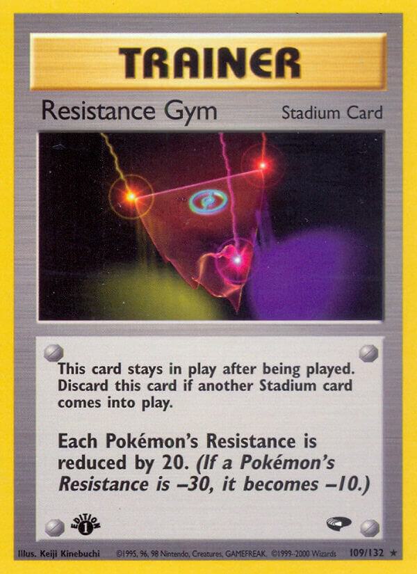 Resistance Gym 109/132 card from Gym Challenge