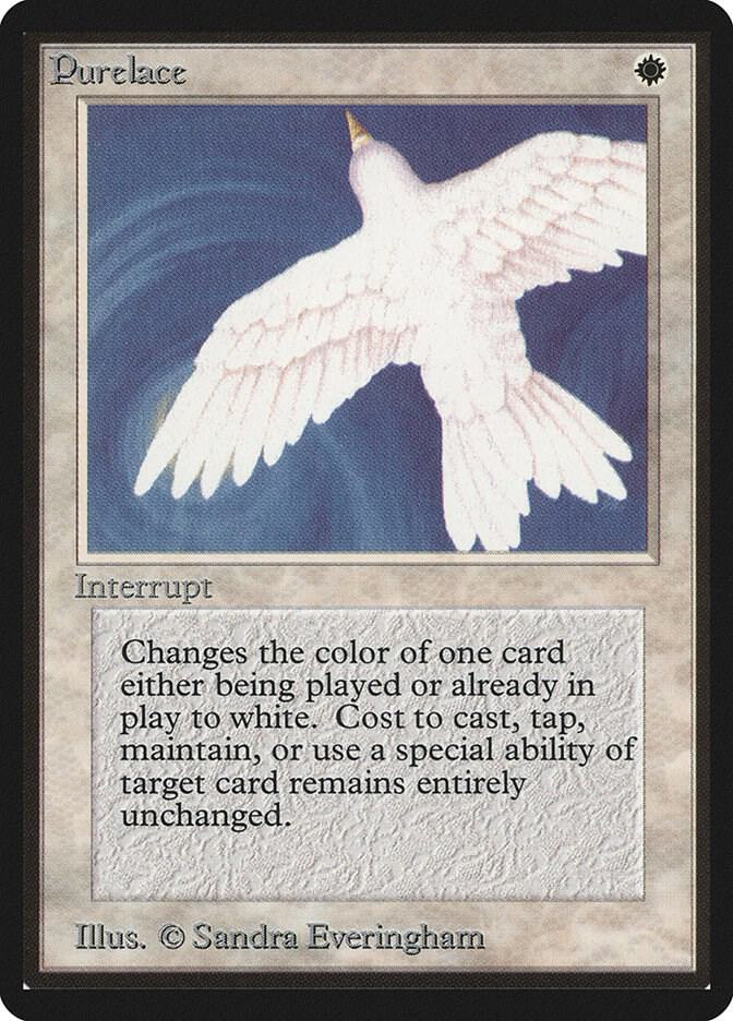 Purelace card from Beta Edition