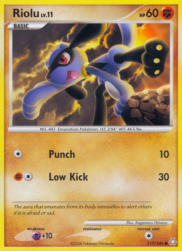 Riolu 117/146 card from Legends Awakened