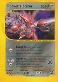 Rocket's Scizor - 4 004/009 card from Best of Promos