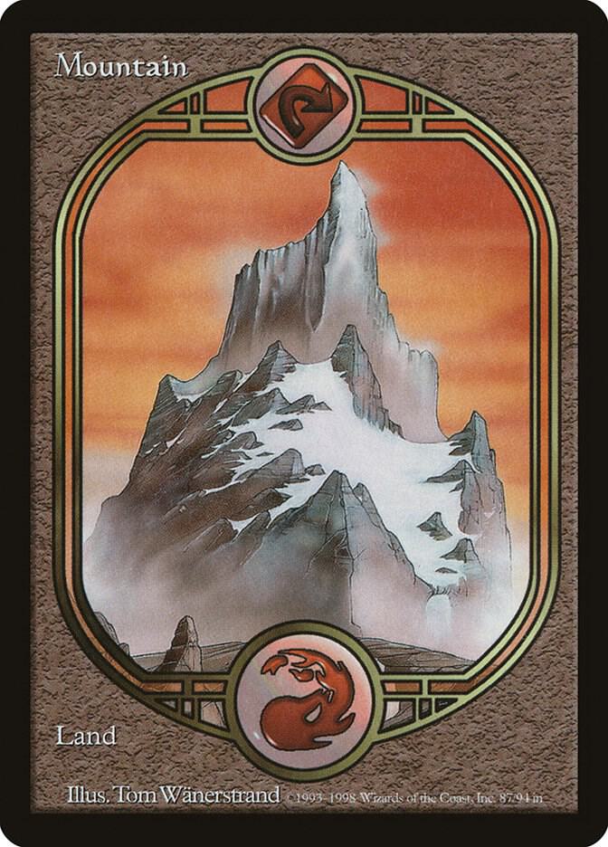 Mountain (UGL) 87 card from Unglued
