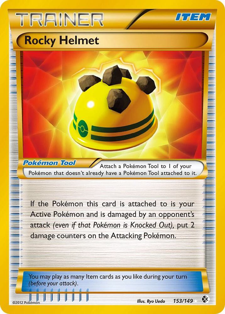 Rocky Helmet (Secret) 153/149 card from Boundaries Crossed