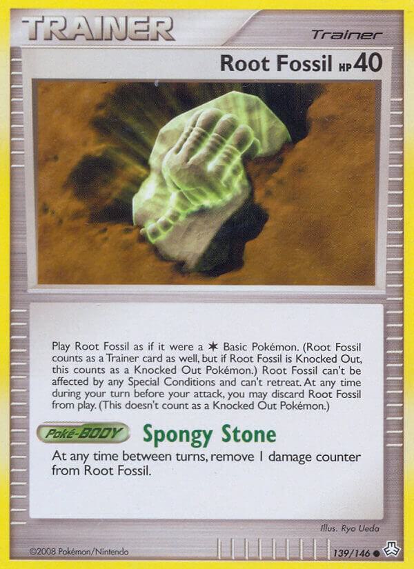 Root Fossil 139/146 card from Legends Awakened