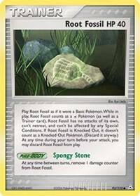 Root Fossil 93/110 card from Holon Phantoms