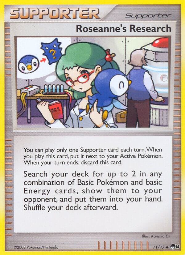 Roseanne's Research 011/017 card from POP Series 8