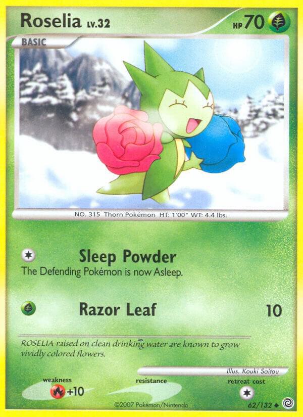 Roselia 62/132 card from Secret Wonders