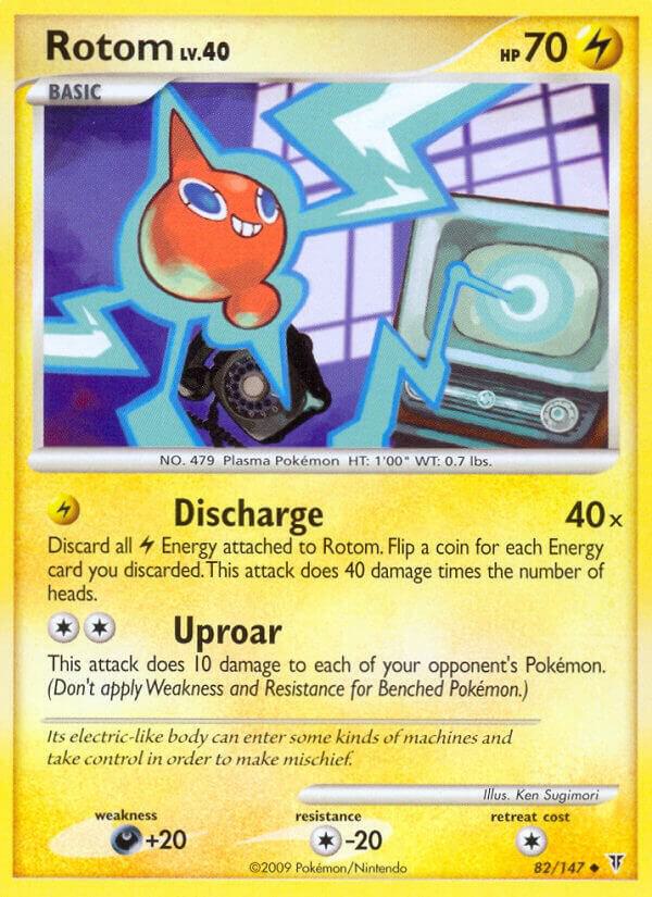 Rotom 82 card from Supreme Victors