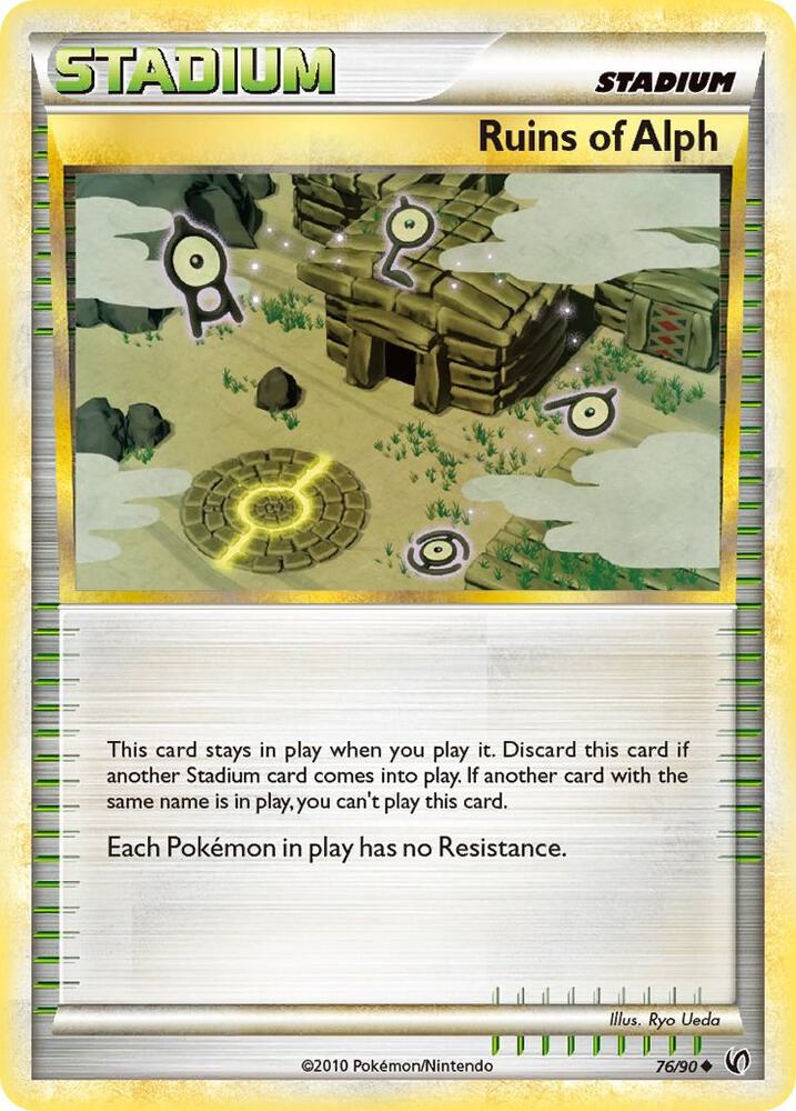Ruins Of Alph 76/90 card from Undaunted