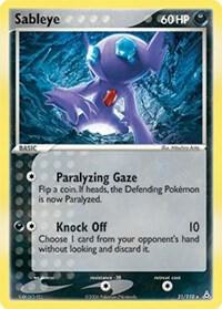 Sableye 31/110 card from Holon Phantoms