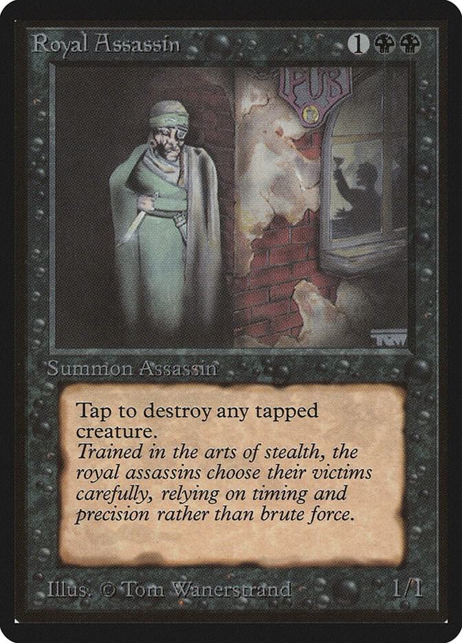 Royal Assassin card from Beta Edition
