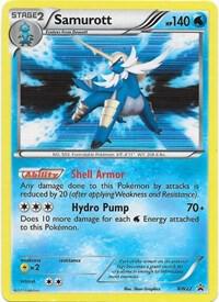 Samurott BW22 card from Black and White Promos