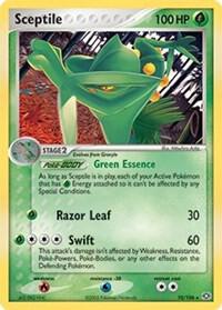 Sceptile - 10/106(EX Emerald) 010/106 card from Deck Exclusives