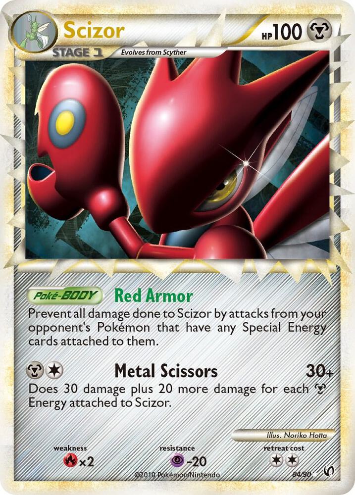 Scizor (Prime) 84/90 card from Undaunted
