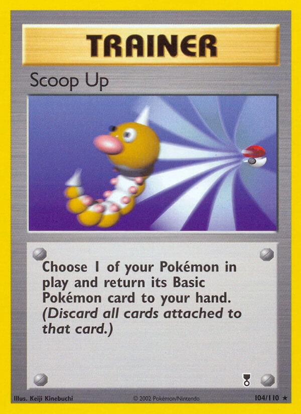 Scoop Up 104/110 card from Legendary Collection