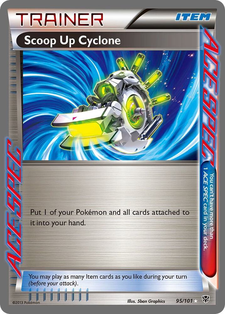 Scoop Up Cyclone 95/101 card from Plasma Blast