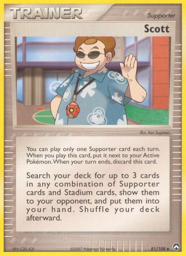 Scott 81/108 card from Power Keepers
