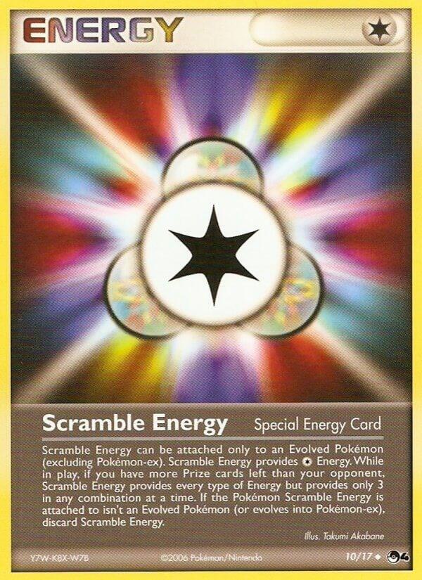 Scramble Energy 010/017 card from POP Series 4